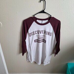 Silverstein Discovering The Waterfront Raglan Tee (10th year anniversary tour)